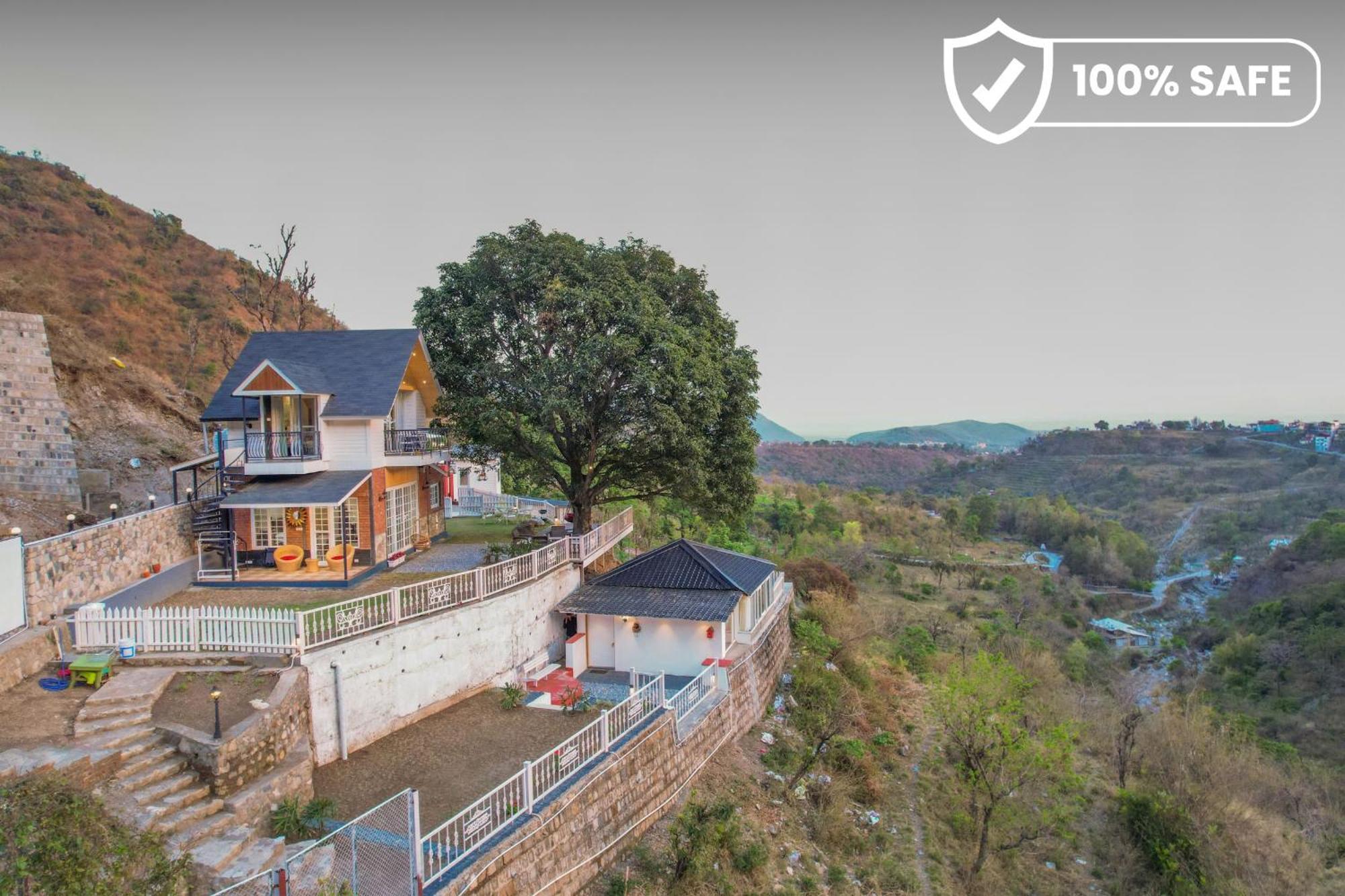 Saffronstays Woodpeckers Villa, Dehradun Rājpur Exterior foto